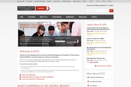 Visit Employers' Chamber of Commerce Central
